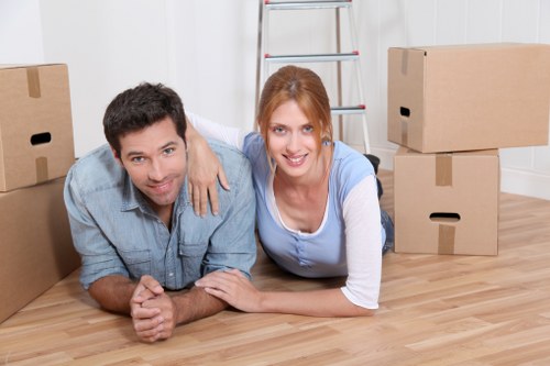 Careful unpacking service for boxes and household items