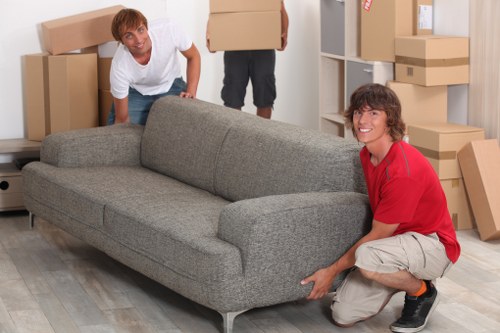 Professional moving team completing a smooth relocation