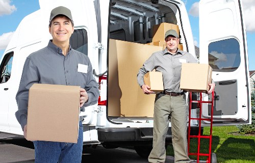 Packed boxes and essentials prepared for a smooth house move in Sutton