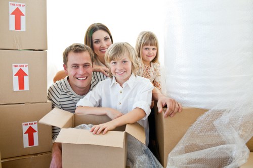 Removals van ready for a short-notice relocation in Sutton